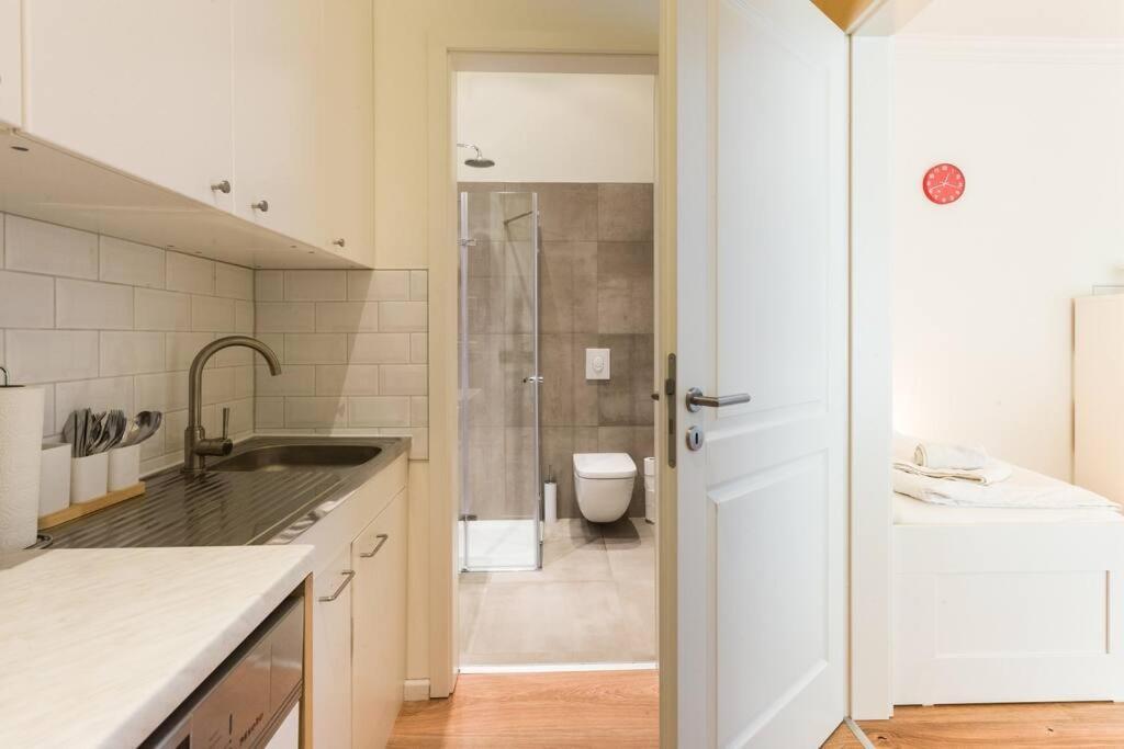 Studio Apartment Friedrichshain Berlin Exterior foto